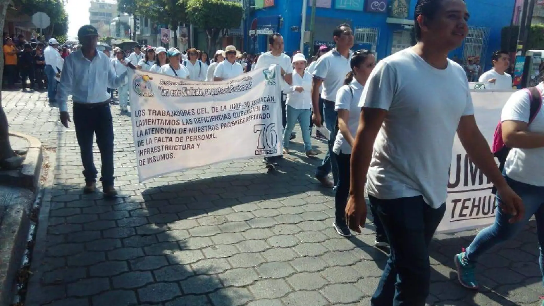 PROTESTA IMSS TEHUACAN 1